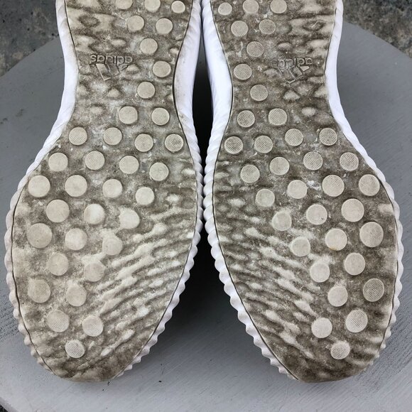 Adidas Women's Size 10 Alphabounce 1 White Grey Lace-Up Athletic Sneakers AC6921 - Picture 12 of 15